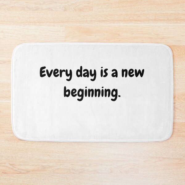 Item preview, Every day is a new beginning designed and sold by TeeStarsWork.