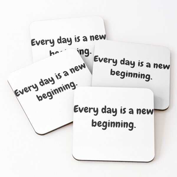 Item preview, Every day is a new beginning designed and sold by TeeStarsWork.
