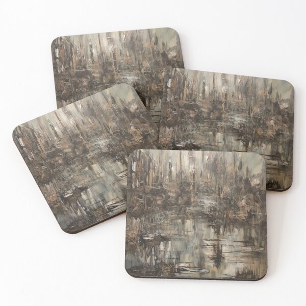 Item preview, Vintage Crowded Riverbank - Retro Riverside Gathering designed and sold by Michael Bollin.