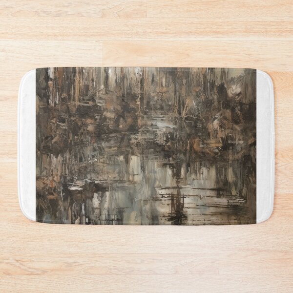 Item preview, Vintage Crowded Riverbank - Retro Riverside Gathering designed and sold by Michael Bollin.