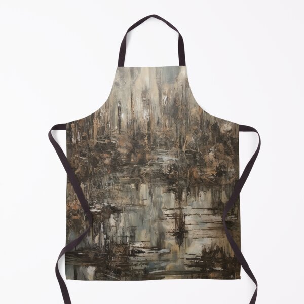 Item preview, Vintage Crowded Riverbank - Retro Riverside Gathering designed and sold by Michael Bollin.
