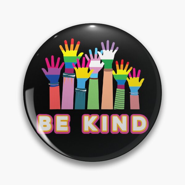Item preview, Be Kind. LGBTQ Pride designed and sold by Subtle Pride Shop.