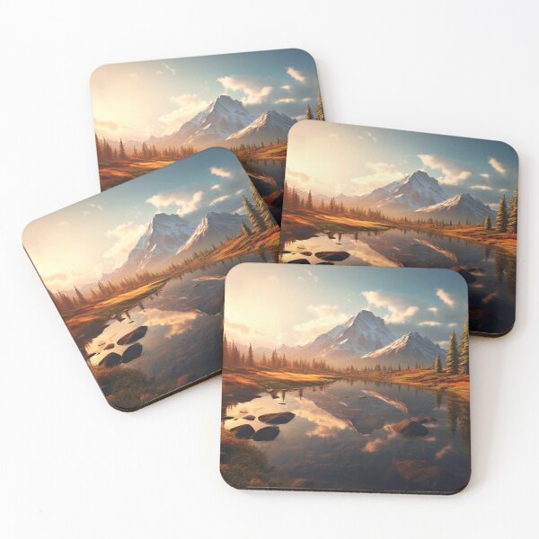 Item preview, Breathtaking Mountain Landscape II designed and sold by StudioOfAiArts.
