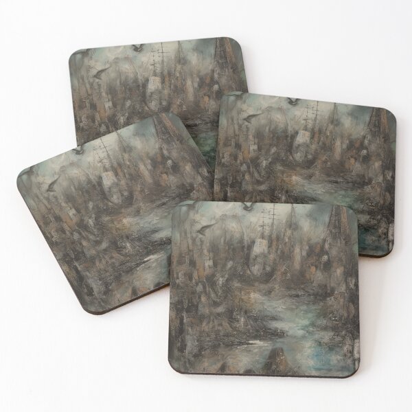 Item preview, Gloomy Vintage Wreckships - Haunting Shipwreck Remnants designed and sold by Michael Bollin.
