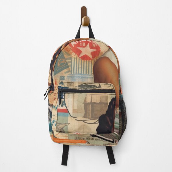Item preview, America Beauty Retro Vintage Patchwork Collage Pattern of Americana designed and sold by BrandonArtWorld.
