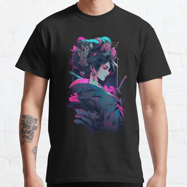 Geisha Samurai Classic T-Shirt