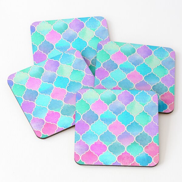 Item preview, Bright Moroccan Morning - pretty pastel color pattern designed and sold by micklyn.