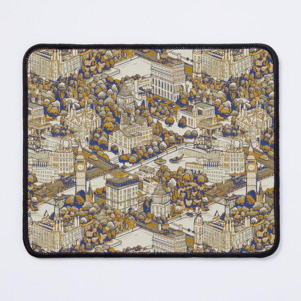 Item preview, european city London town designed and sold by Alessandro Remo Mazzoni Remotextiles.