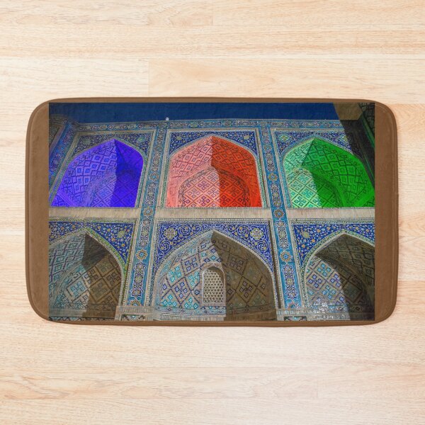 Item preview, Uzbekistan. Bukhara. Building Illuminated at Night. designed and sold by vadim19.