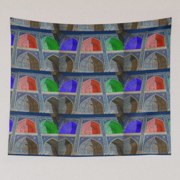 Item preview, Uzbekistan. Bukhara. Building Illuminated at Night. designed and sold by vadim19.