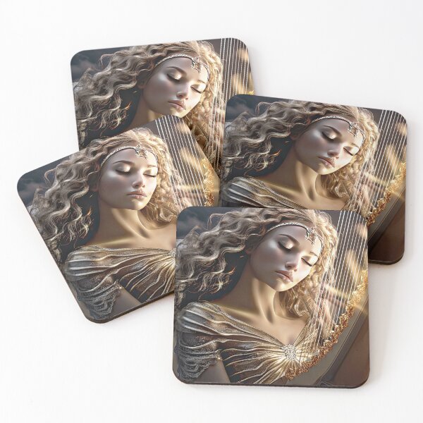 Item preview, Angelic Harp designed and sold by CharlesScottArt.
