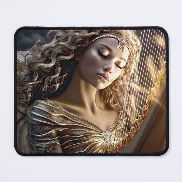 Item preview, Angelic Harp designed and sold by CharlesScottArt.