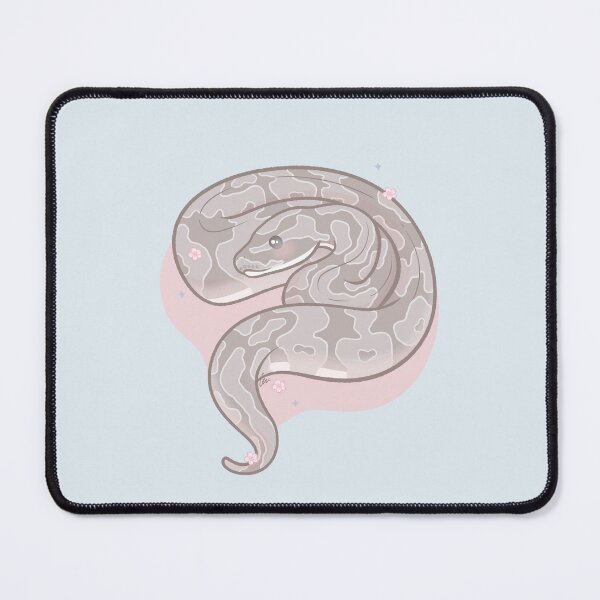 Item preview, Axanthic Ball Python Original Illustration designed and sold by anacecilia.