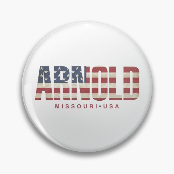 Artikelvorschau, Arnold Missouri Vintage USA-Flaggen-Design entworfen und verkauft von Futurebeachbum.