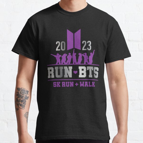 Run BTS 5k BIG LOGO Classic T-Shirt