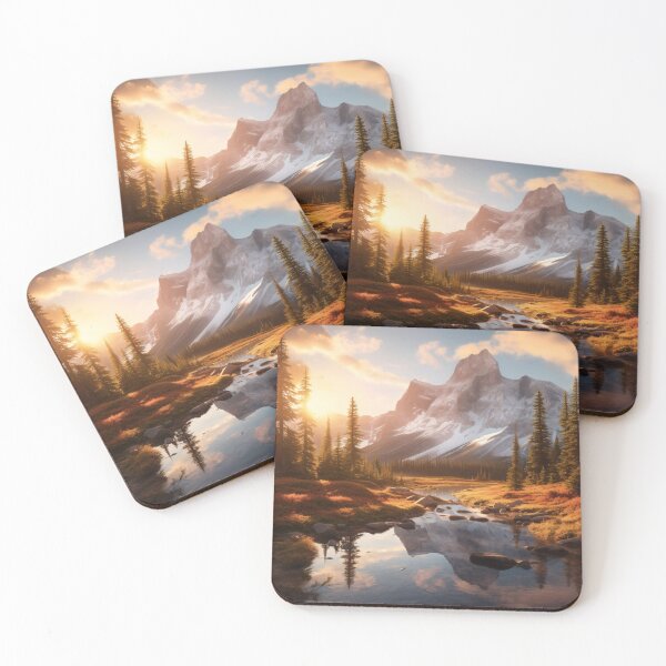 Item preview, Breathtaking Mountain Landscape IV designed and sold by StudioOfAiArts.