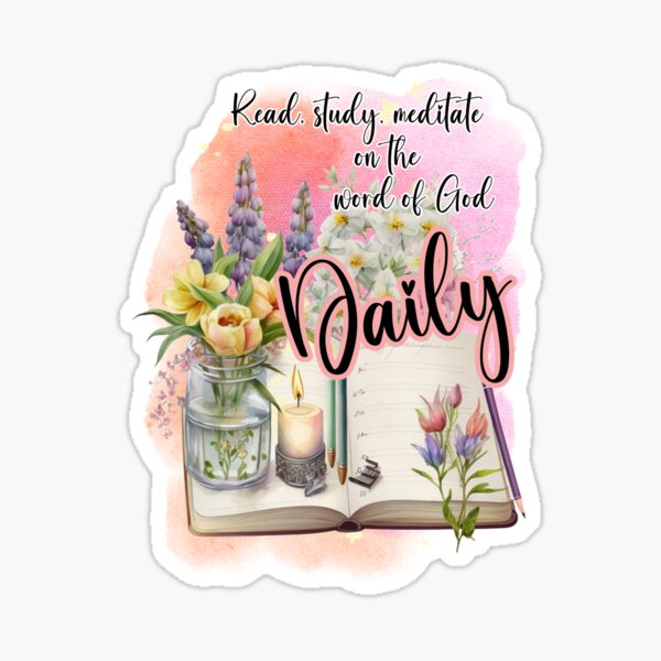 Item preview, Read, study, meditate designed and sold by sinceredesigns.