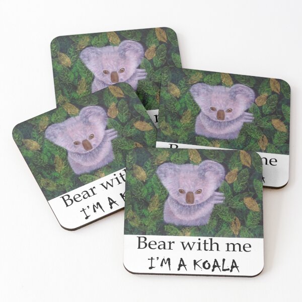 Item preview, Bear with me I'm a Koala designed and sold by Daranem.