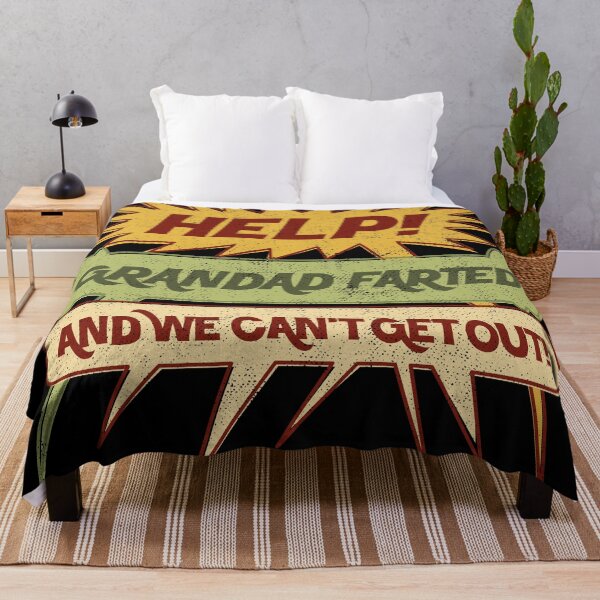 Item preview, Help! Grandad Farted and we can't get out! word balloon design designed and sold by danielliamgill.