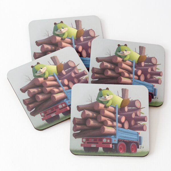 Item preview, Logger Beaver designed and sold by JFox-Ai.