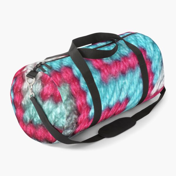 Item preview, Yarn Art (pink, turquoise, white, and grey) designed and sold by Scott and Mary Schneider art_photography.