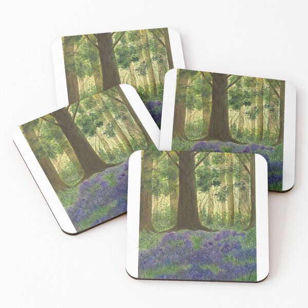 Item preview, Bluebells designed and sold by Lisa Neuman Watercolors.