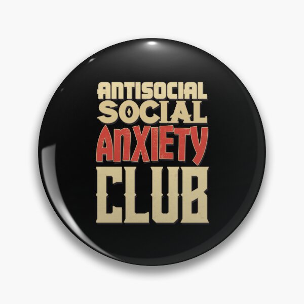 Aperçu de l'œuvre Antisocial Social Anxiety Club créée et vendue par danielliamgill.