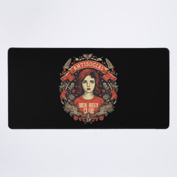 Item preview, Antisocial Social Anxiety Club Design designed and sold by danielliamgill.
