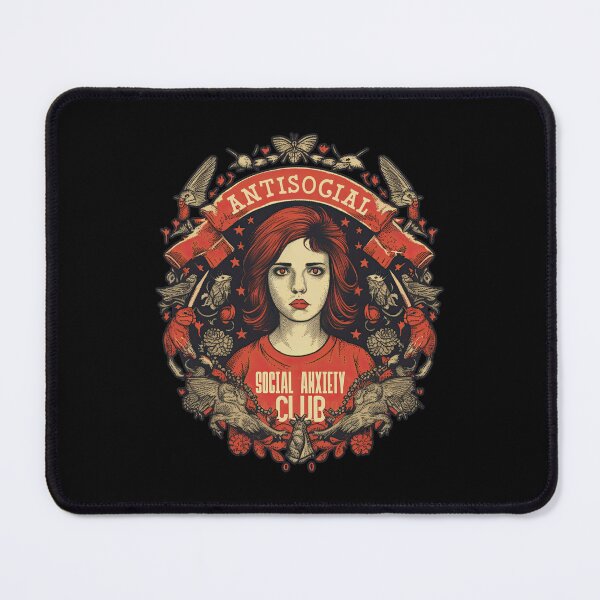 Item preview, Antisocial Social Anxiety Club Design designed and sold by danielliamgill.