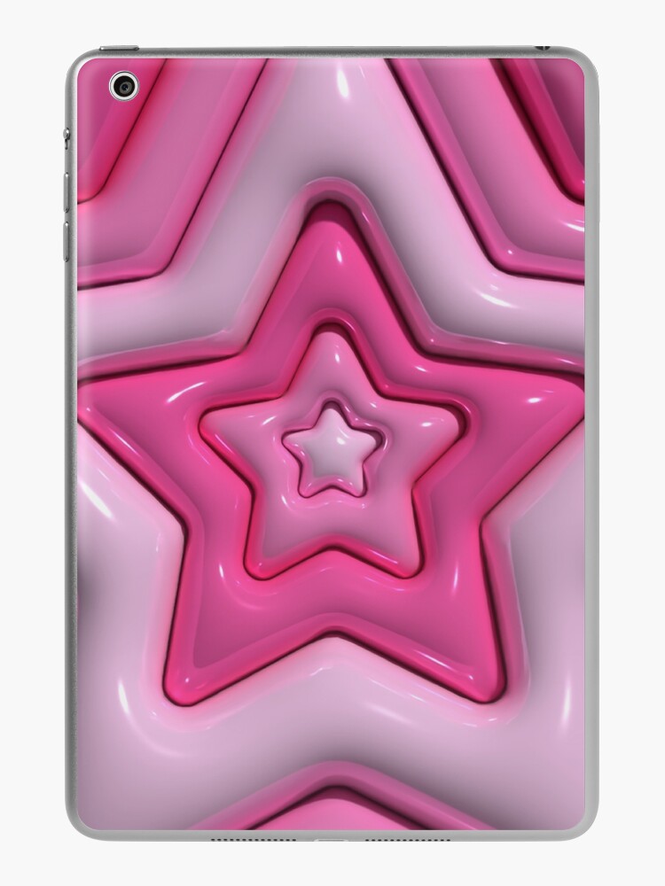 Y2K Aesthetic Pink Flames | iPad Case & Skin