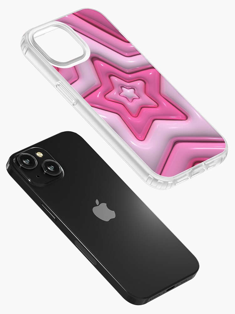 Pink Star 3D Bubble Pattern Y2K Aesthetic iPhone Case for Sale by shoptocka