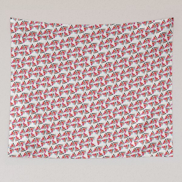 Item preview, Horrible Patterns ~ Red 80s designed and sold by Bespired.