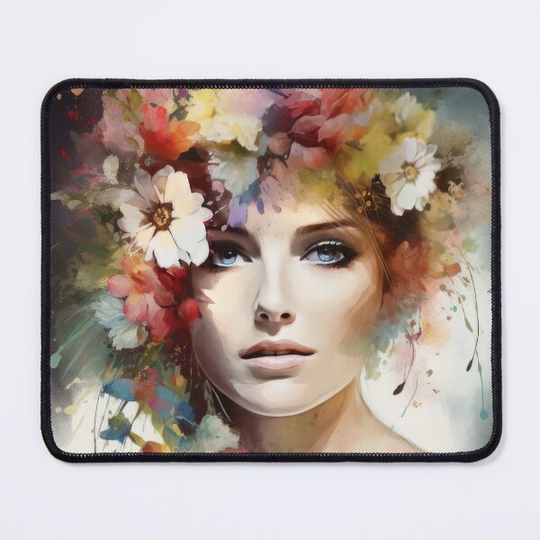 Item preview, Woman with Flowering Head  designed and sold by Vanover Designs.