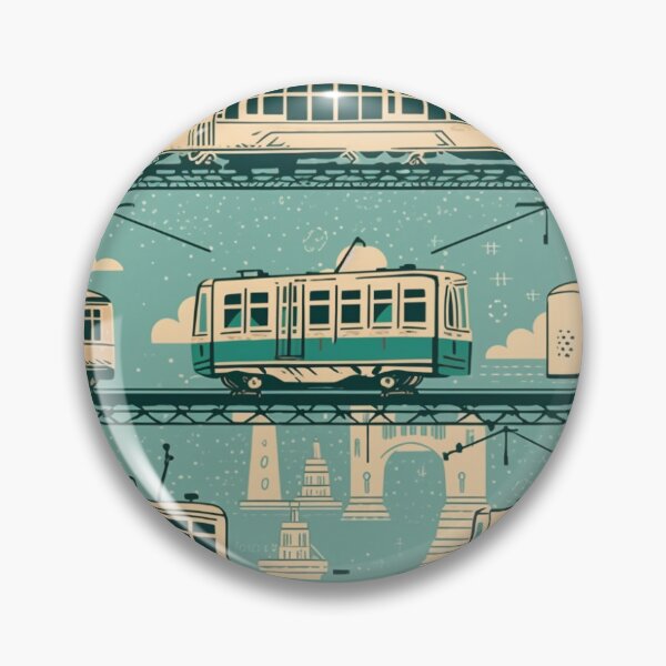 Item preview, Blu Trams designed and sold by UnusuallyGood.