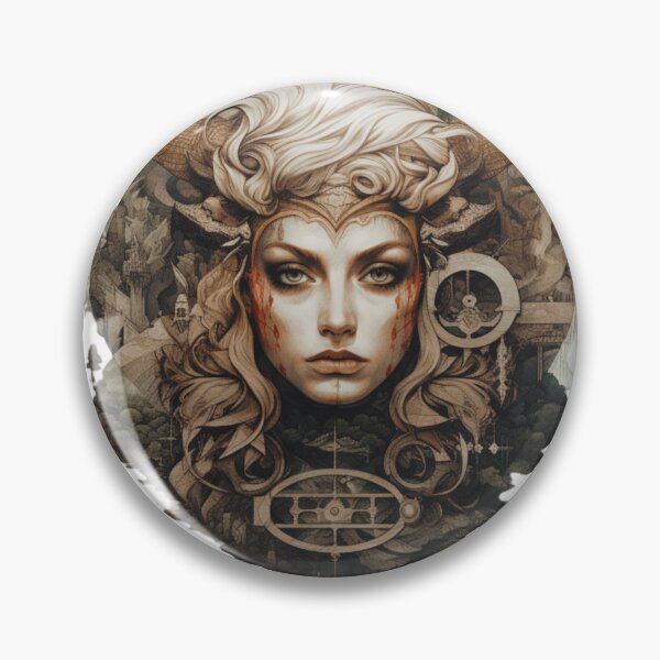 Item preview, logo, mulher viking, coruja, floresta designed and sold by taoufik ighzer.