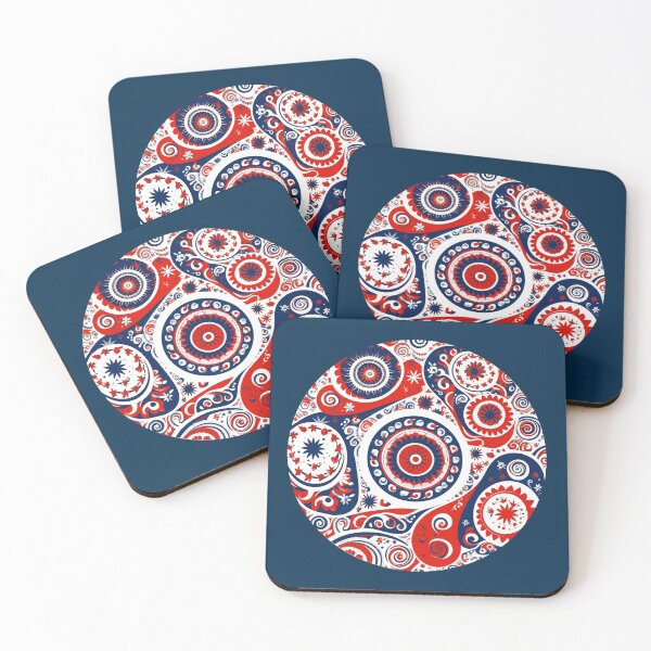 Item preview, 4th of july, geometric pattern, for mom designed and sold by PRYMULLART.