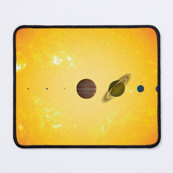 Item preview, Solar System Planets Infront of the Sun - Astronomy Artwork  designed and sold by BravuraMedia.