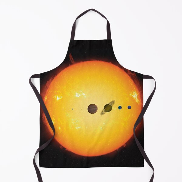 Item preview, Solar System Planets Infront of the Sun - Astronomy Artwork designed and sold by BravuraMedia.