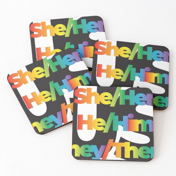 Item preview, He/Him She/Her They/Them US - Pride Month - Diversity and Inclusion designed and sold by GVRDesign.