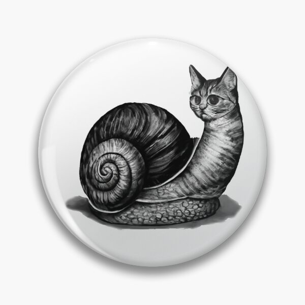 Item preview, Snail Cat  designed and sold by beerhamster.