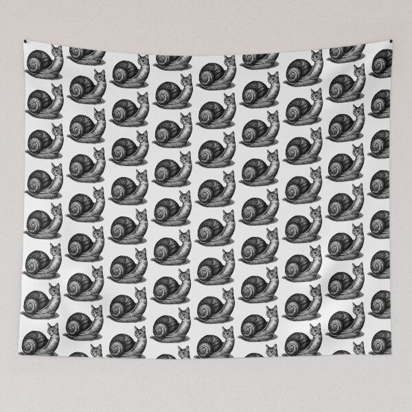 Item preview, Gato caracol designed and sold by beerhamster.
