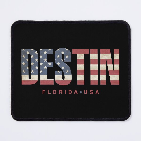 Item preview, Destin Florida Vintage American Flag Design designed and sold by Futurebeachbum.