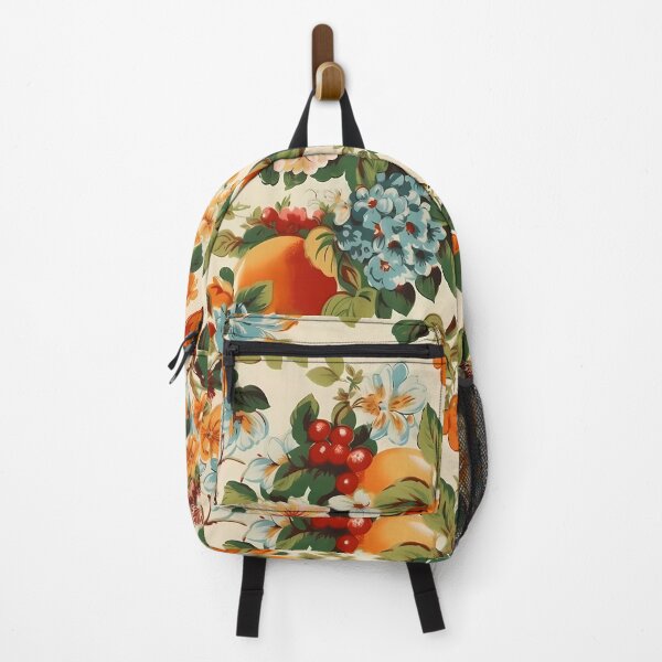 Item preview, Hule Retro Afrutado y Floral designed and sold by Mon-Bonbon.
