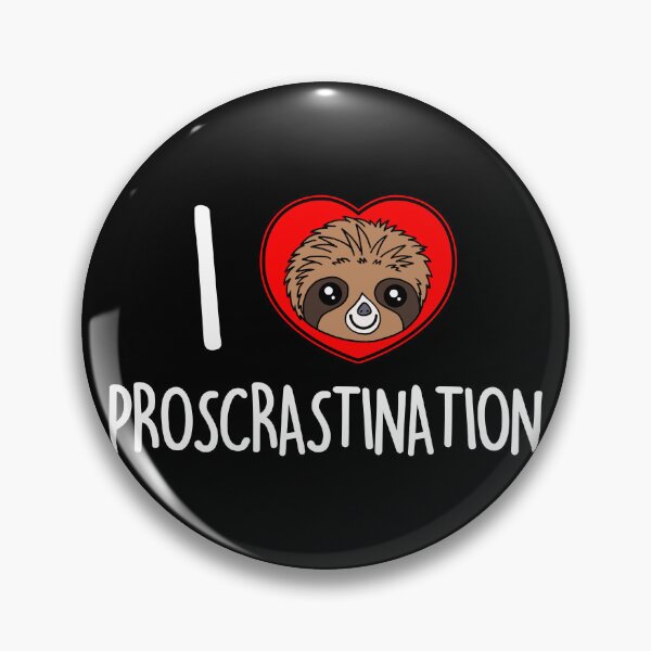 Item preview, Cute Kawaii Sloth Procrastination Funny Animal Meme For Sloth Lovers designed and sold by BoggsNicolasArt.