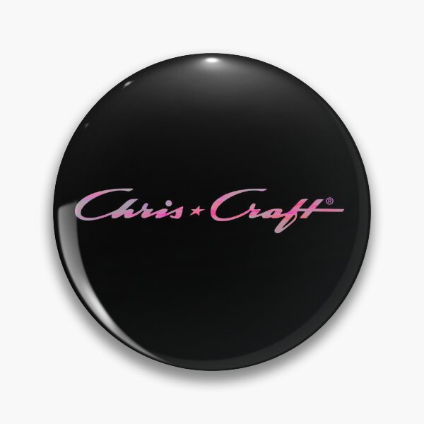 Item preview, Bright Pink Neon Chris Craft Boating Logo  designed and sold by ChristinasMess.