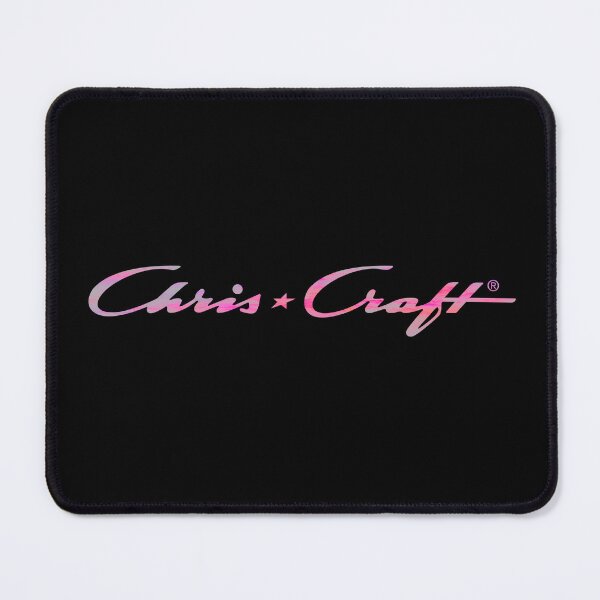 Item preview, Bright Pink Neon Chris Craft Boating Logo designed and sold by ChristinasMess.