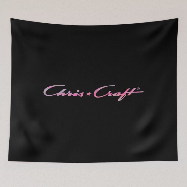 Item preview, Bright Pink Neon Chris Craft Boating Logo  designed and sold by ChristinasMess.
