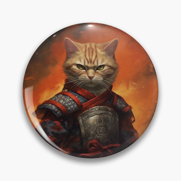 Item preview, Epic Samurai Cat designed and sold by waytwhat.