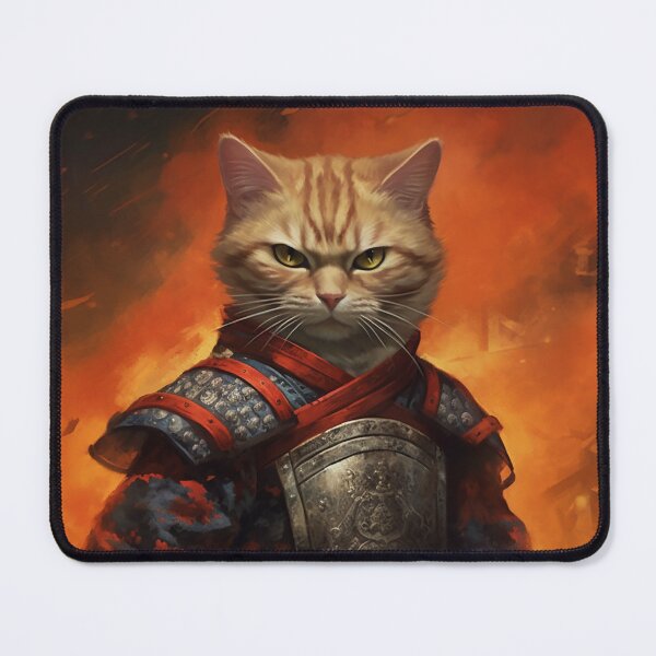 Item preview, Epic Samurai Cat designed and sold by waytwhat.