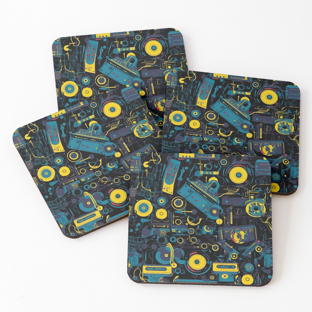 Item preview, Coasters (Set of 4) designed and sold by PyroCybin.